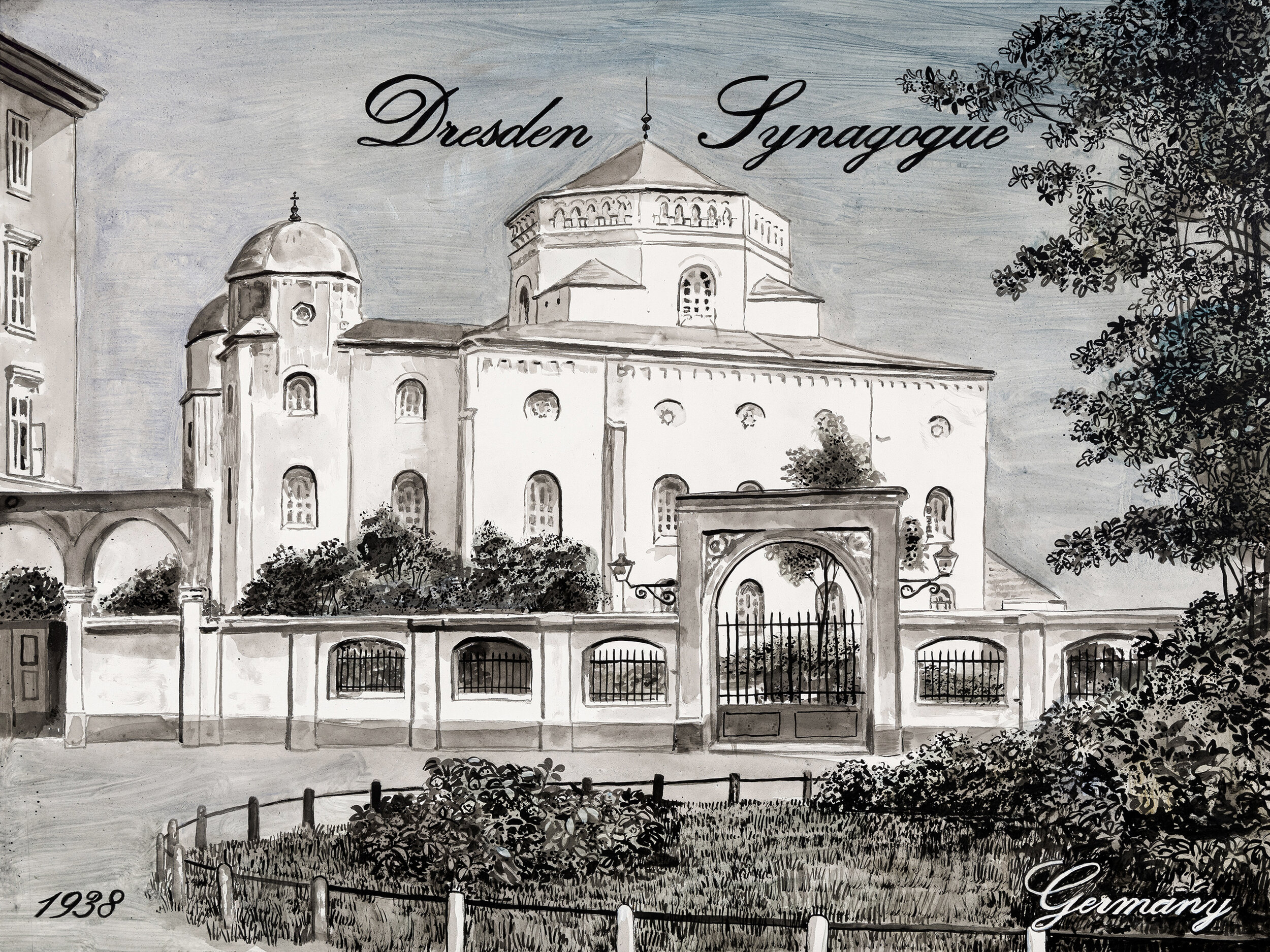Dresden Synagogue - Disappointed Tourist