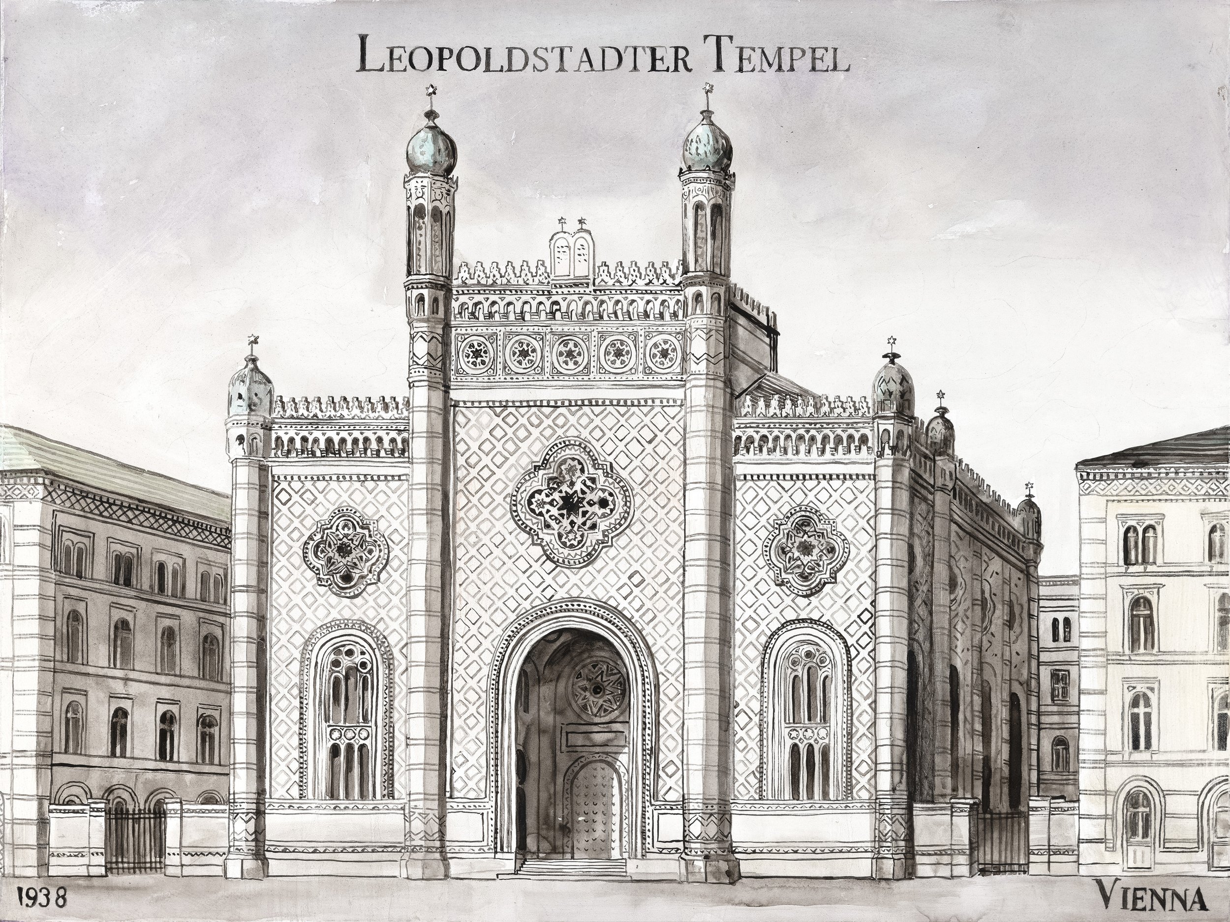 Leopoldstädter Tempel Disappointed Tourist