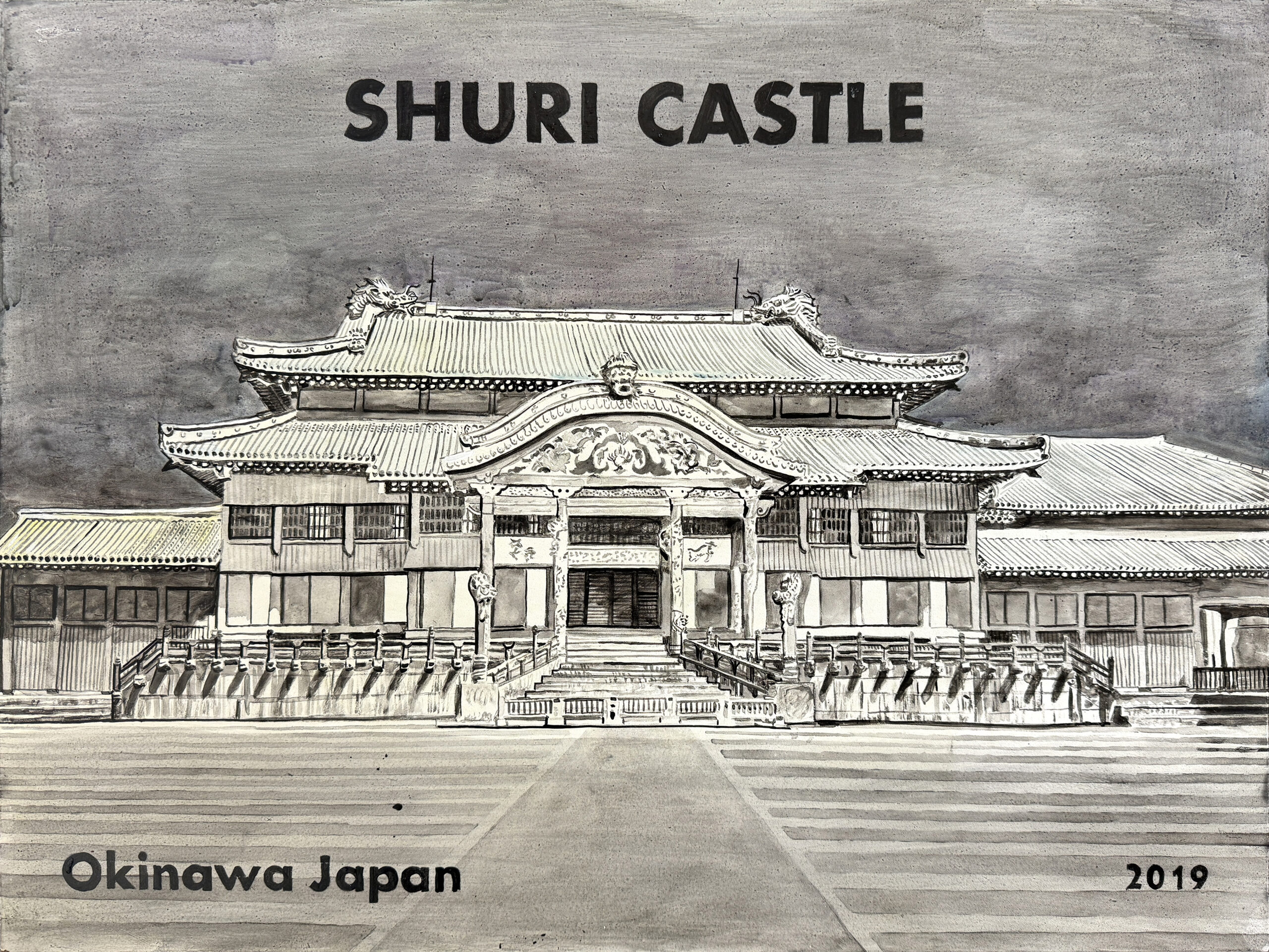 Shuri Castle - Disappointed Tourist